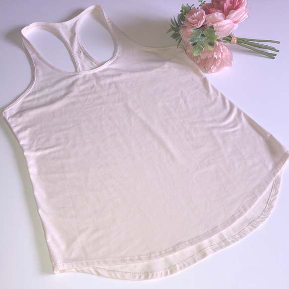 lululemon athletica Tops - LULULEMON off white tank Top Soft Cotton LULULEMON white tank Top Soft